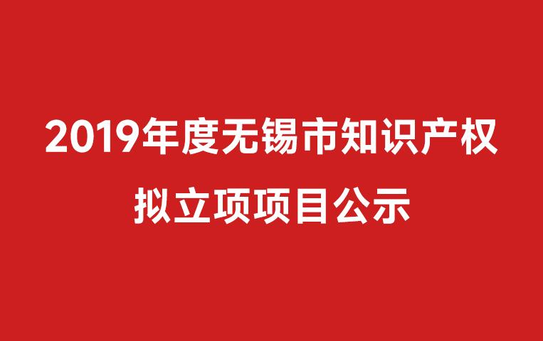 Our company undertakes the Wuxi Science and Technology Plan (Intellectual Property) Project and has obtained the project approval documents